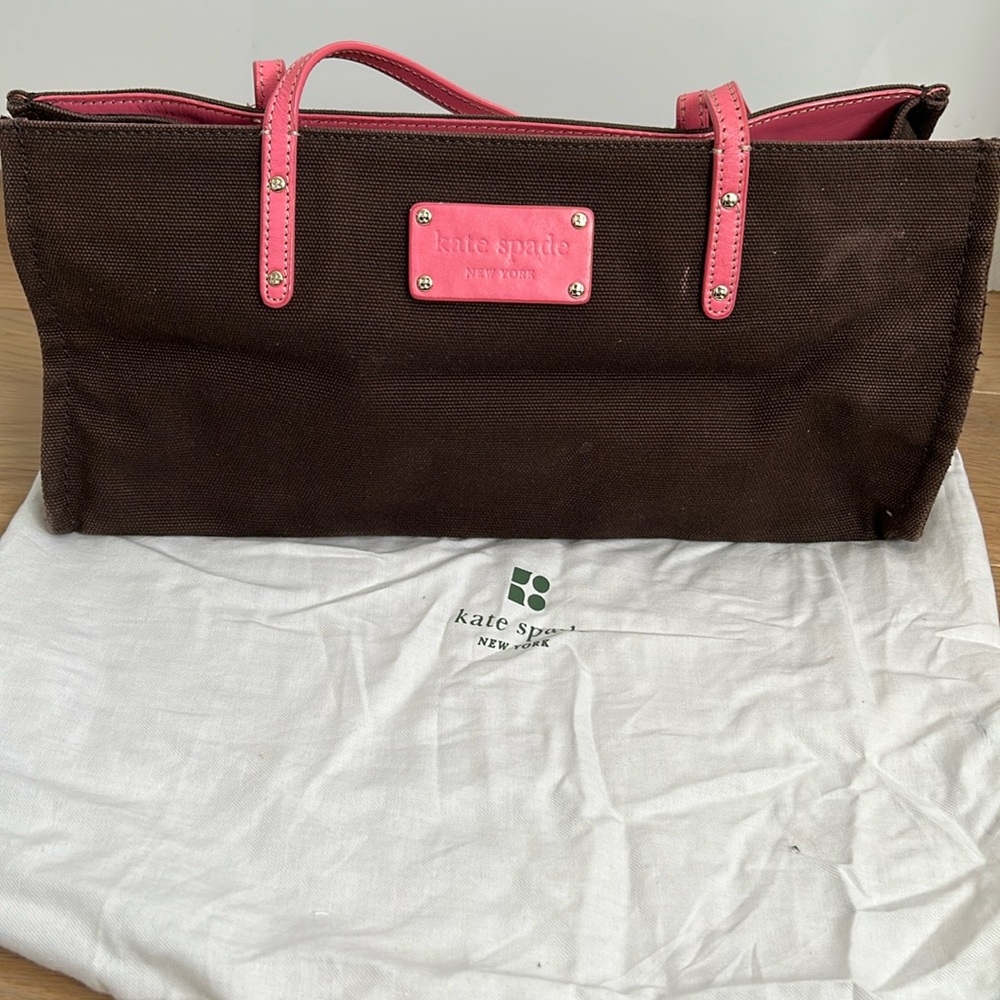 Vintage Kate Spade east-west tote